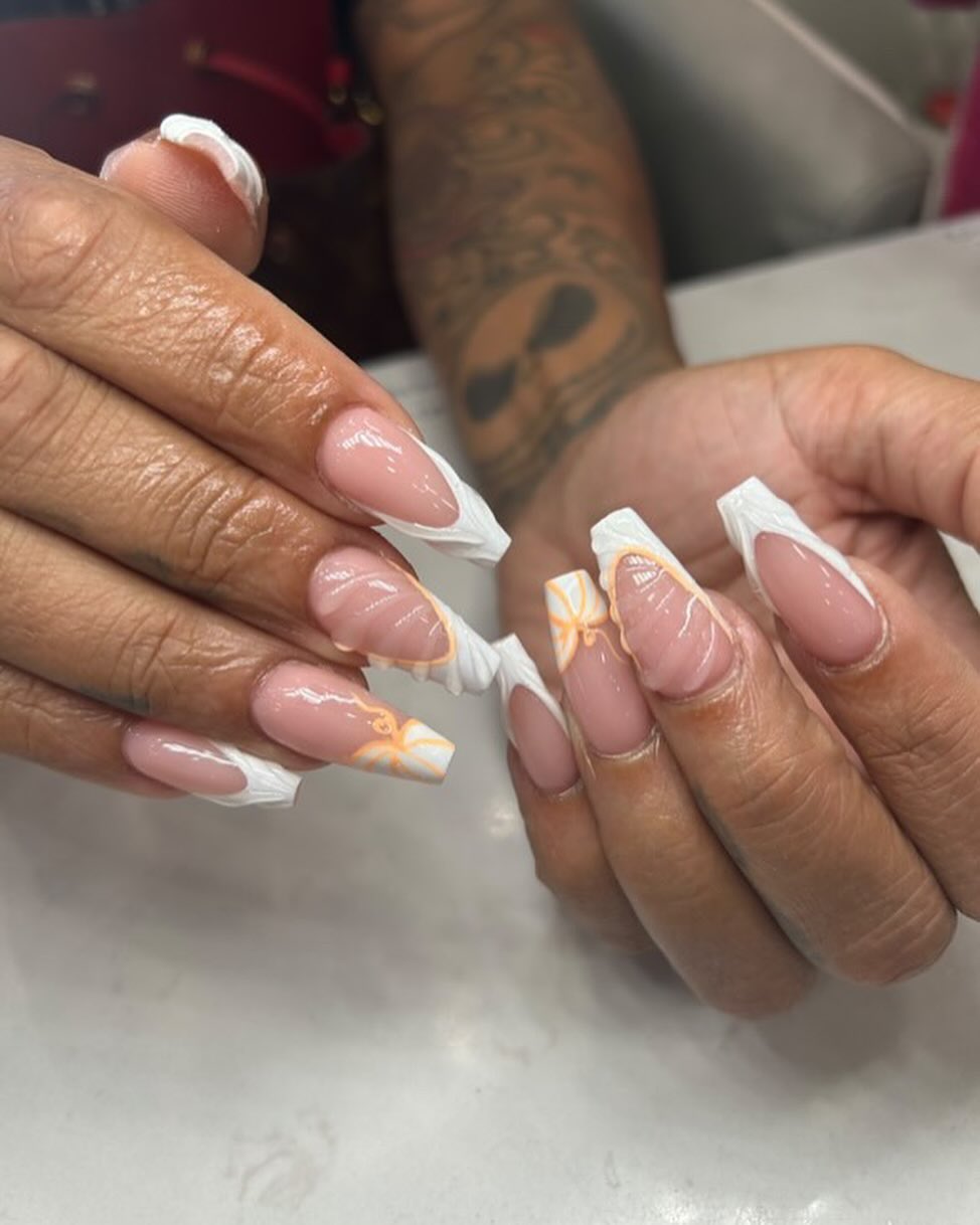 Trendy nail art and color designs